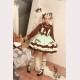 Mint Chocolate Sweet Lolita Dress JSK (UN168)